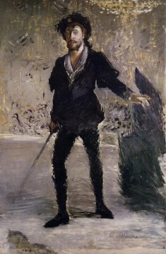 Retrato de Faure como Hamlet Eduard Manet Pinturas al óleo